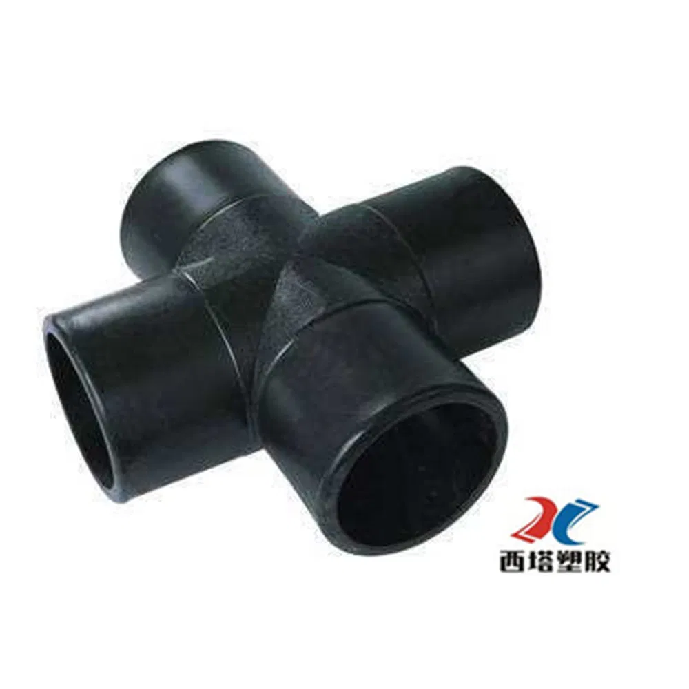HDPE Heat Fusion Welding Socket Reducing Cross