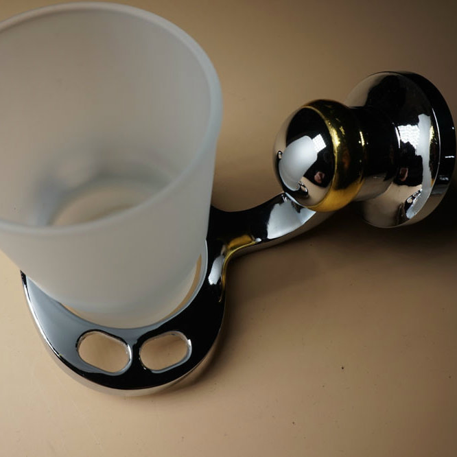 Настенный держатель для стакана хром 5310