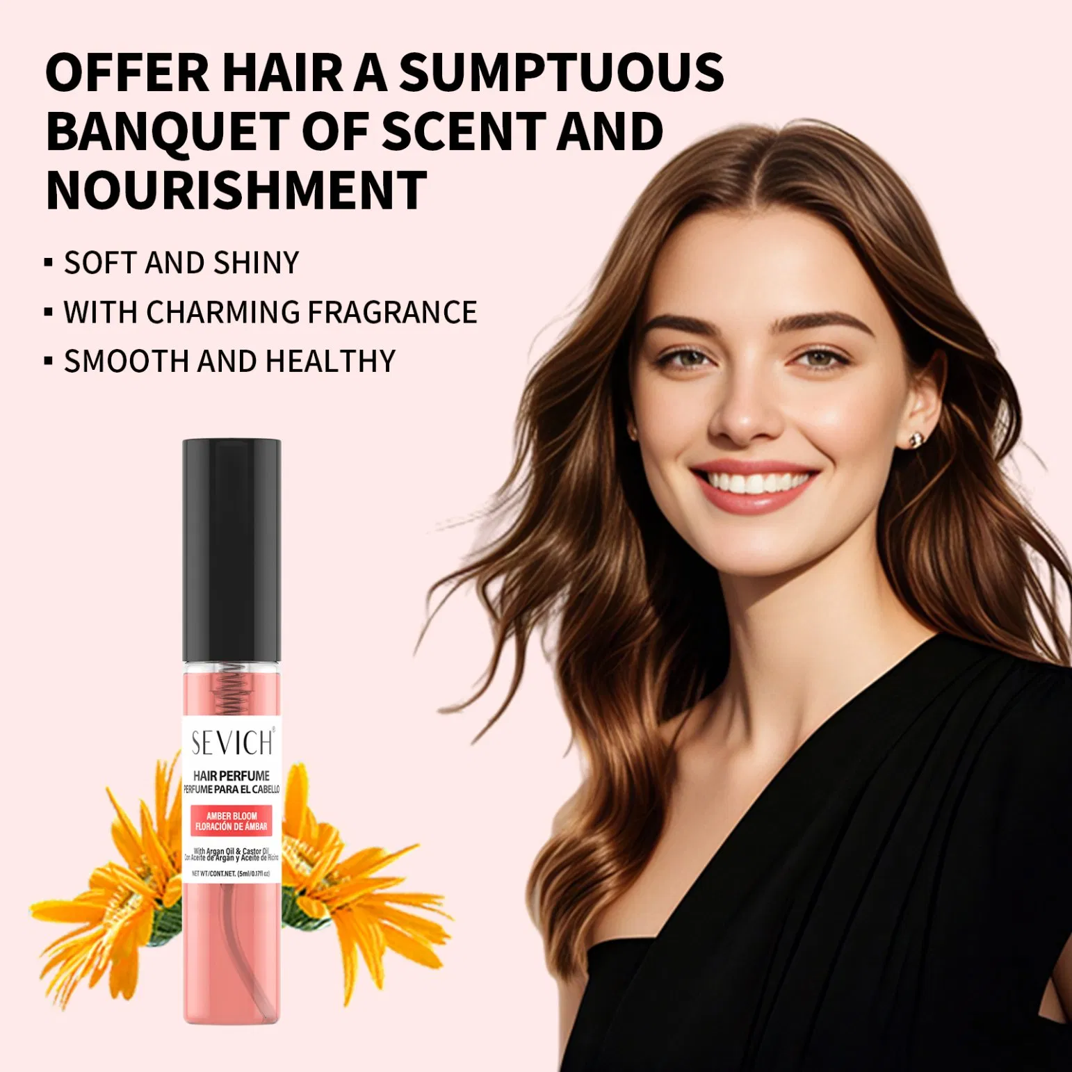 5ml Hair Perfume Luxury Fragrance Refreshing & Invigorating Scent Hair Perfume Spray