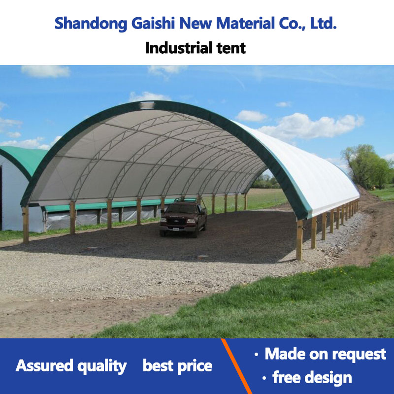 Outdoor Industrial PVC Fabric Prefabricated Storage Sheds for Warehouse Tent