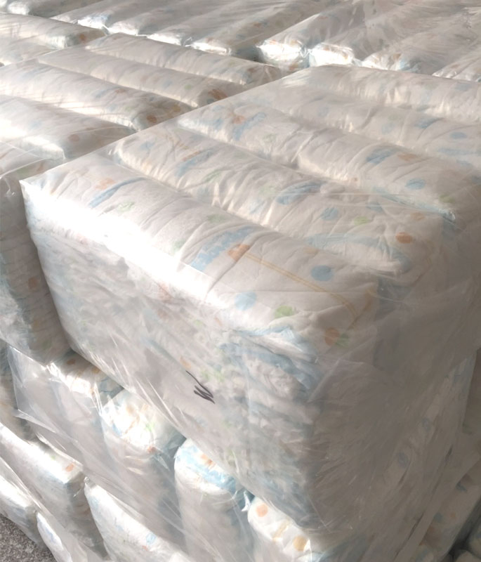 B Grade Baby Pull up Diaper with Sap Paper