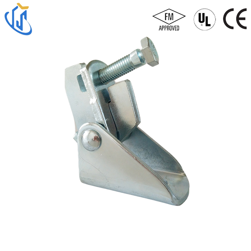 Seismic Base Connector for Pipe to Strut Channel Support/Bracing System