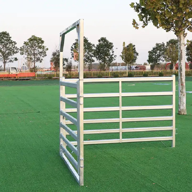 Corral Fence Portable Galvanized Cattle Panel Steel Horse Fence Farm Fence and Gates