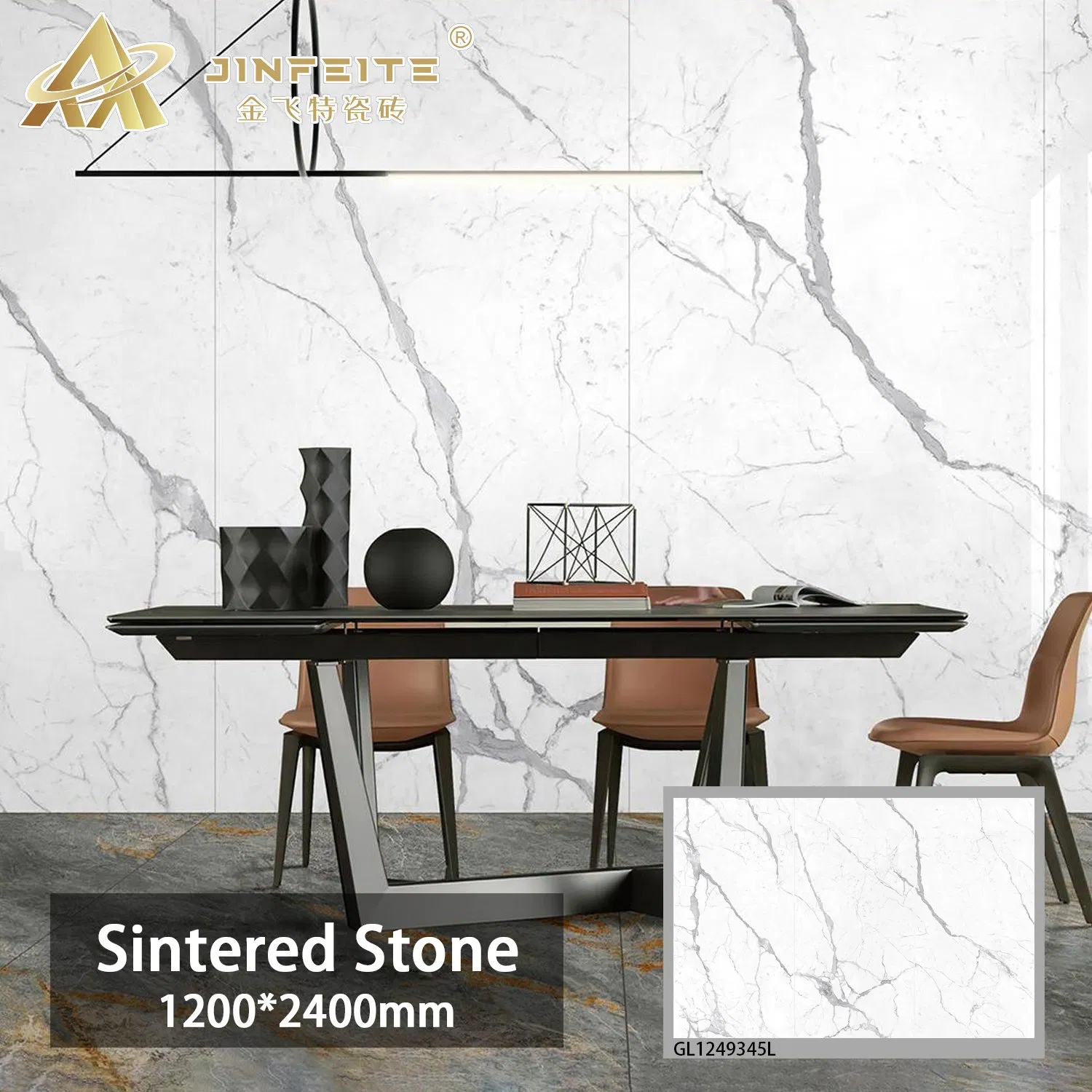 Quality White Porcelain Sintered Stone for Durable and Attractive Floors