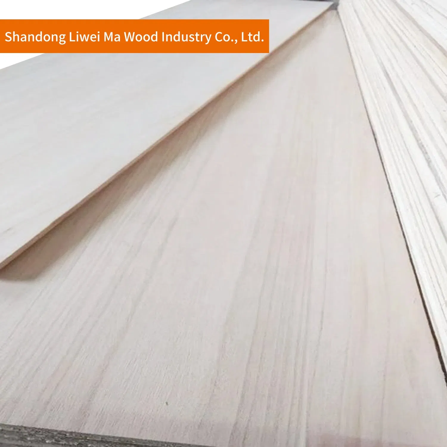 Solid Wood Board, Paulownia and Poplar 6-100 mm Finger Joint Wood Board Plywood