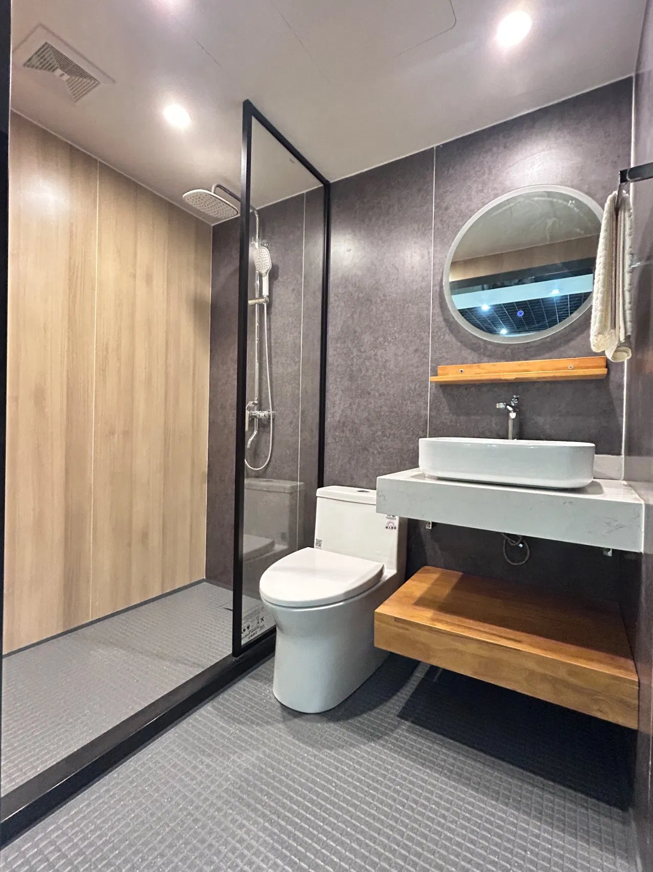 Integrated Bathroom Bathroom Pod Bathroom Unit Factory Price Fast Dry Installation Short Construction Period