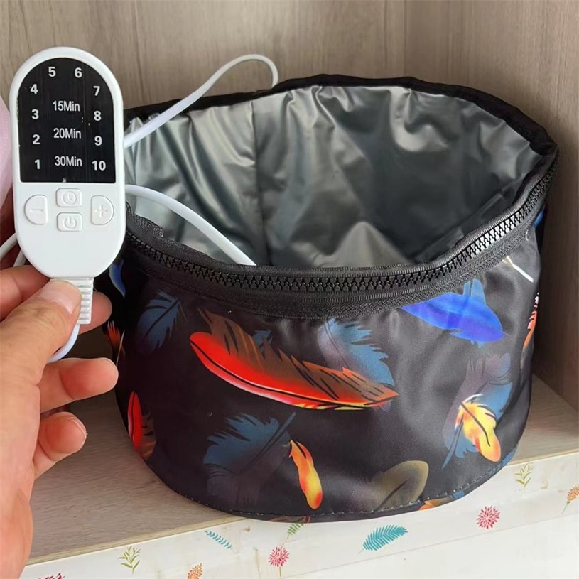 Evaporation Three-Level Adjustable Temperature Control Hairdressing Oil Hair Care Electric Heating Cap