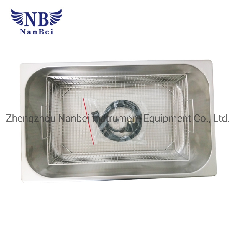 Nanbei Instruments Wholesale LCD Display Ultrasonic Cleaner 22.5L in China