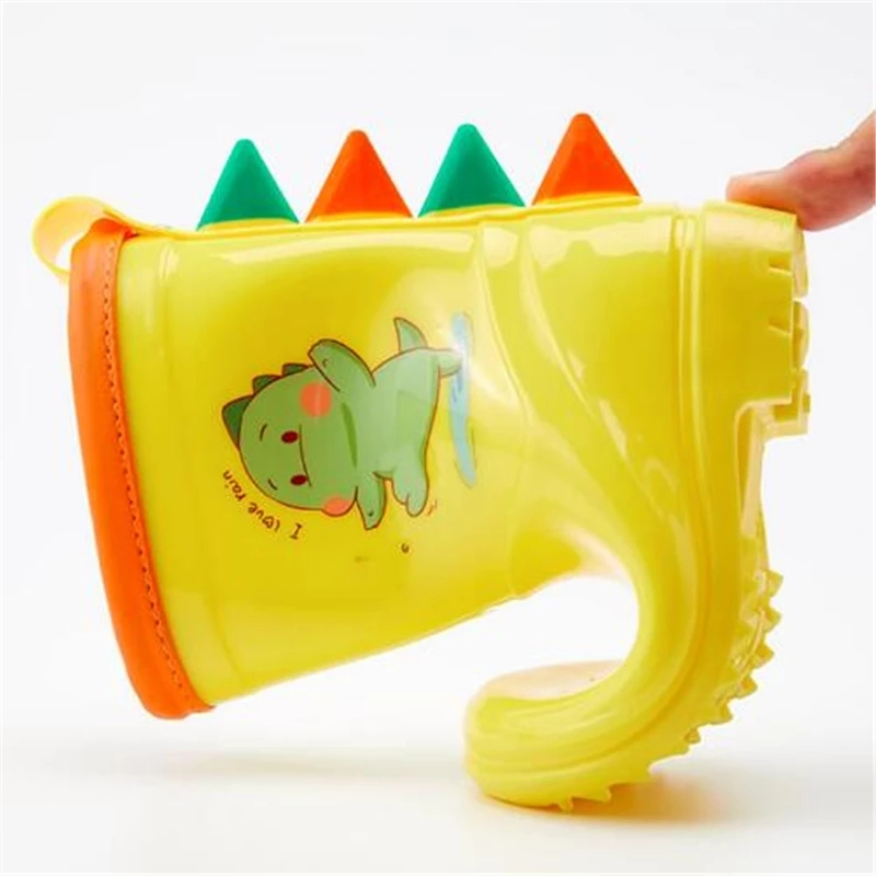 Wholesale Low Price Non-Slip Waterproof Kids Rubber Rain Boots