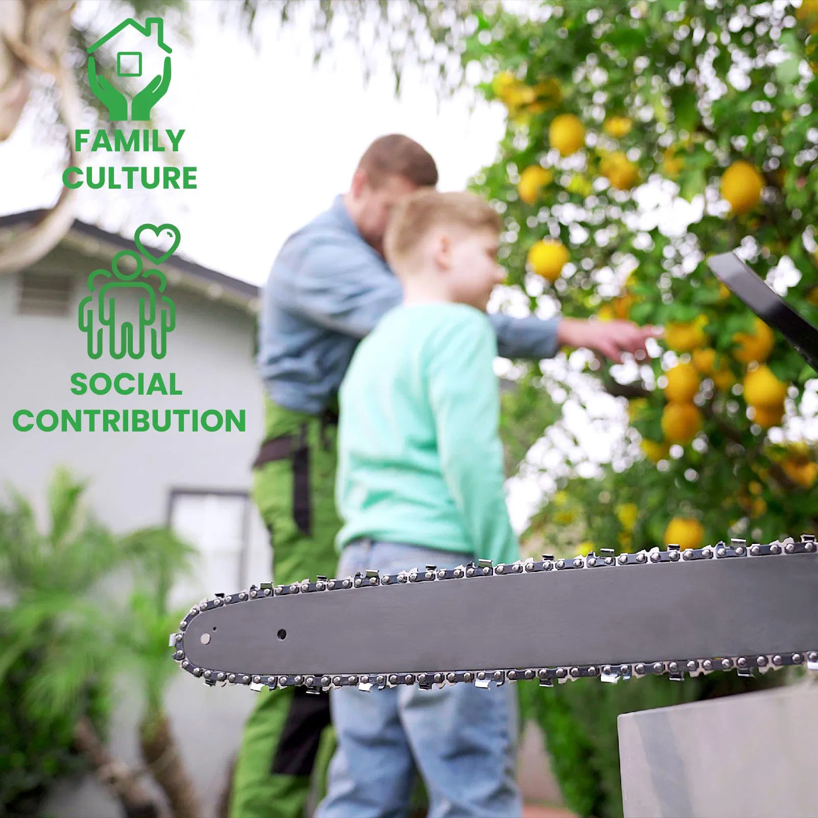 1 PCS Plating 16 Inch Chainsaw Chain 043" Gauge 3/8" Lp Pitch 56 Drive Links