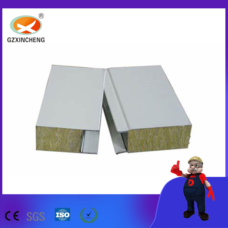RoHS-Certified Rock Wool Sandwich Panels