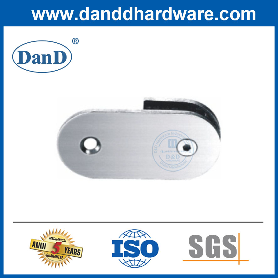 180 Degree Glass Door Accessory Glass Clamp Clip for Shower Room