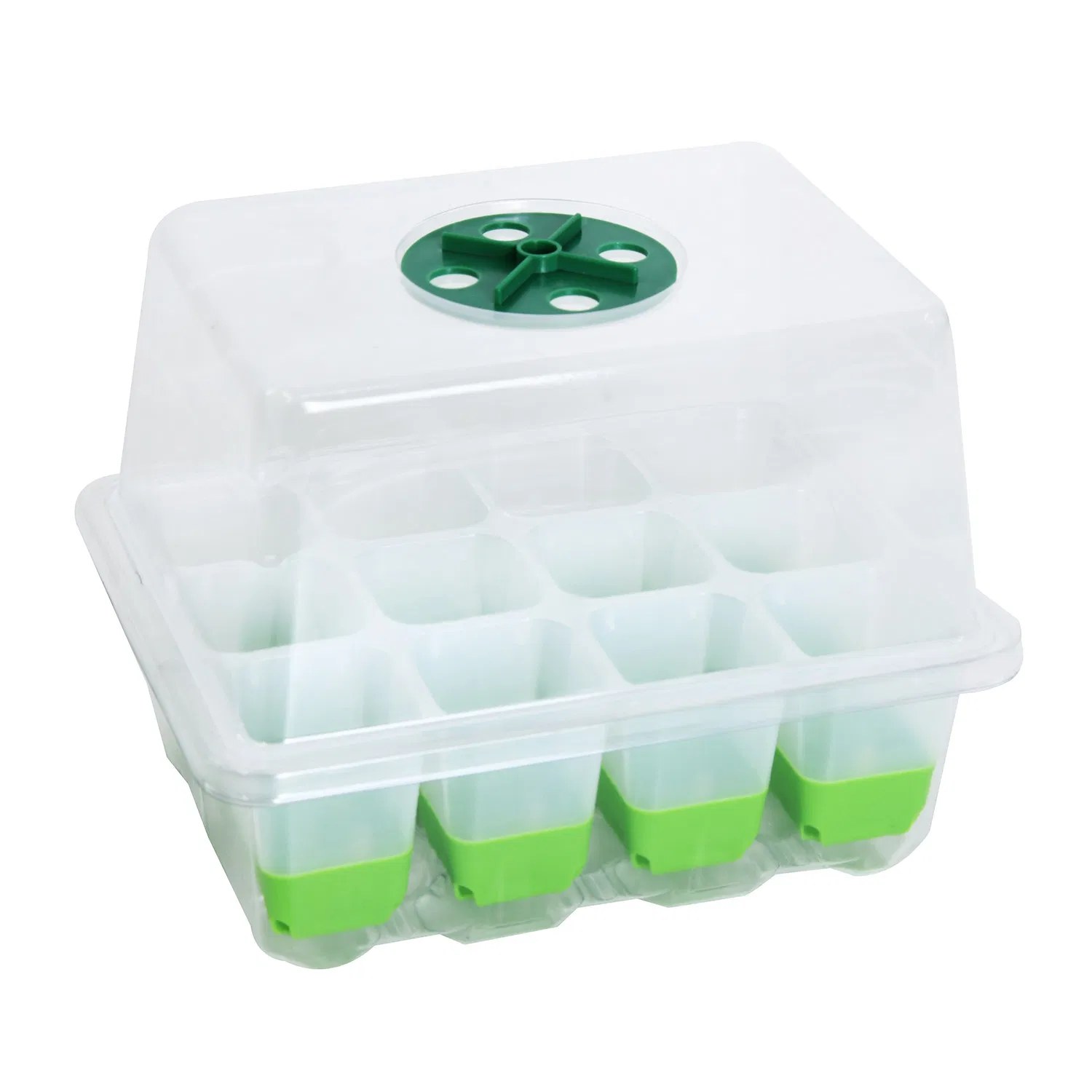 Garden 12 Holes Seeling Pot Plastic Flower/Plant Nursery Pot Seedling Tray Planter