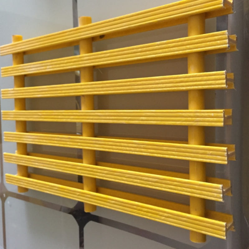 Hw Supply Fiberglass Grilles GRP Pultruded FRP Grating for Walkway
