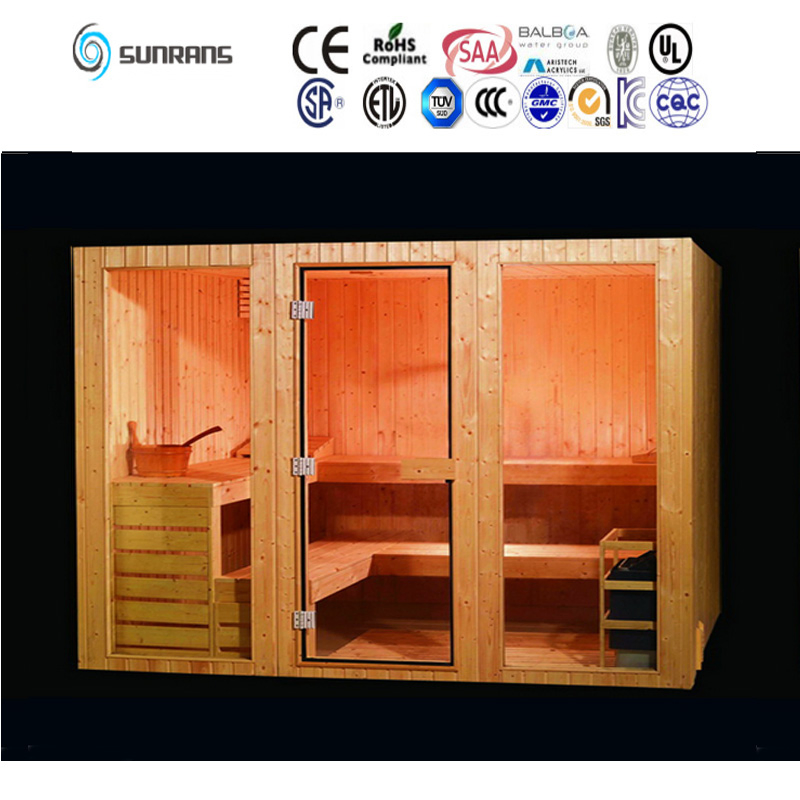 Hot Sale Customized Size Indoor Traditional Dry Steam Sauna Infrared Sauna Room