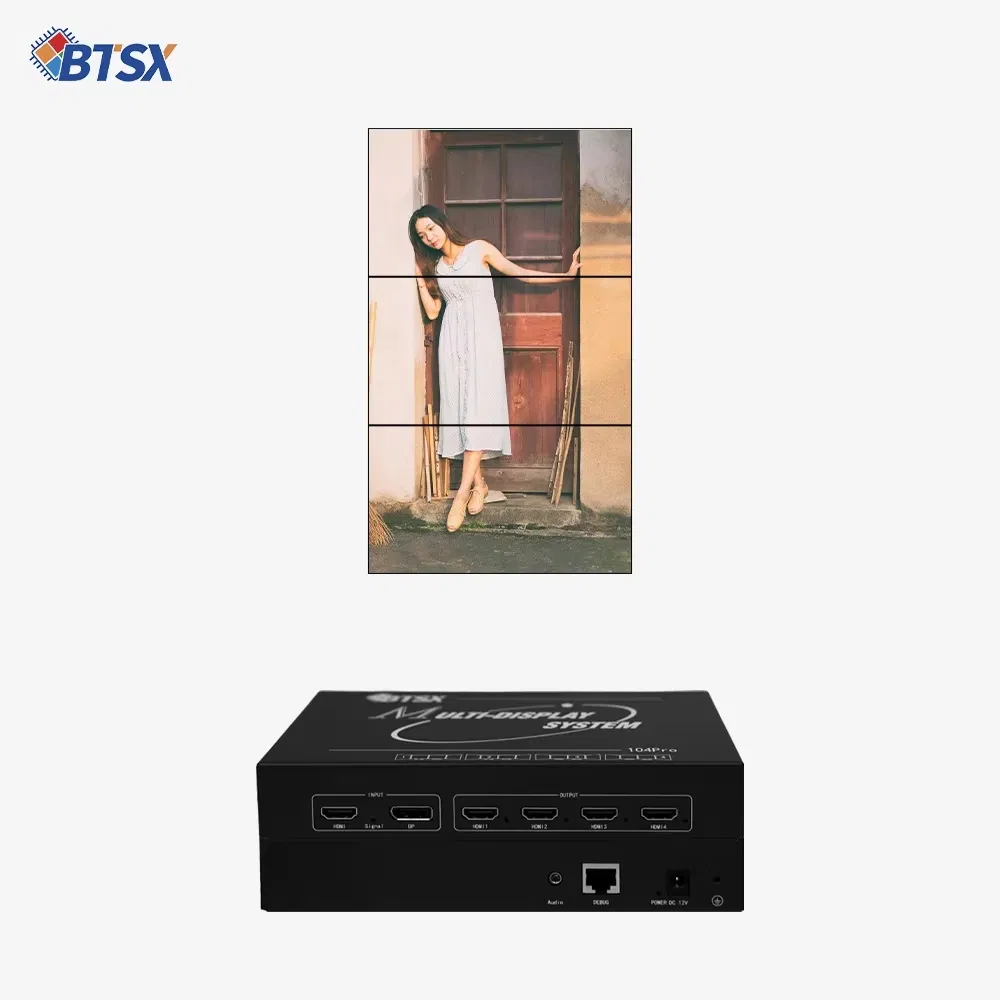 Разветвитель HDMI 1x4 4K60 для мультискринов