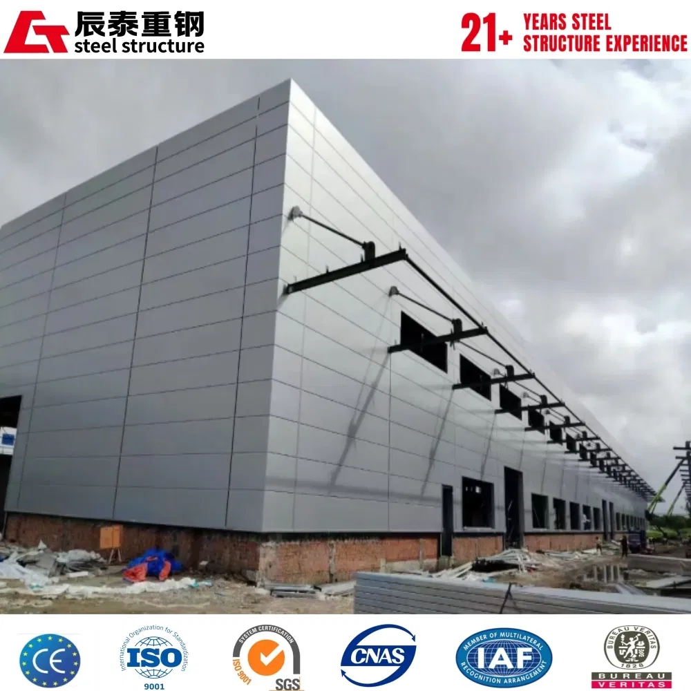 High Quality Easy Installation Customized Steel Structure Workshop for Large Industrial Park