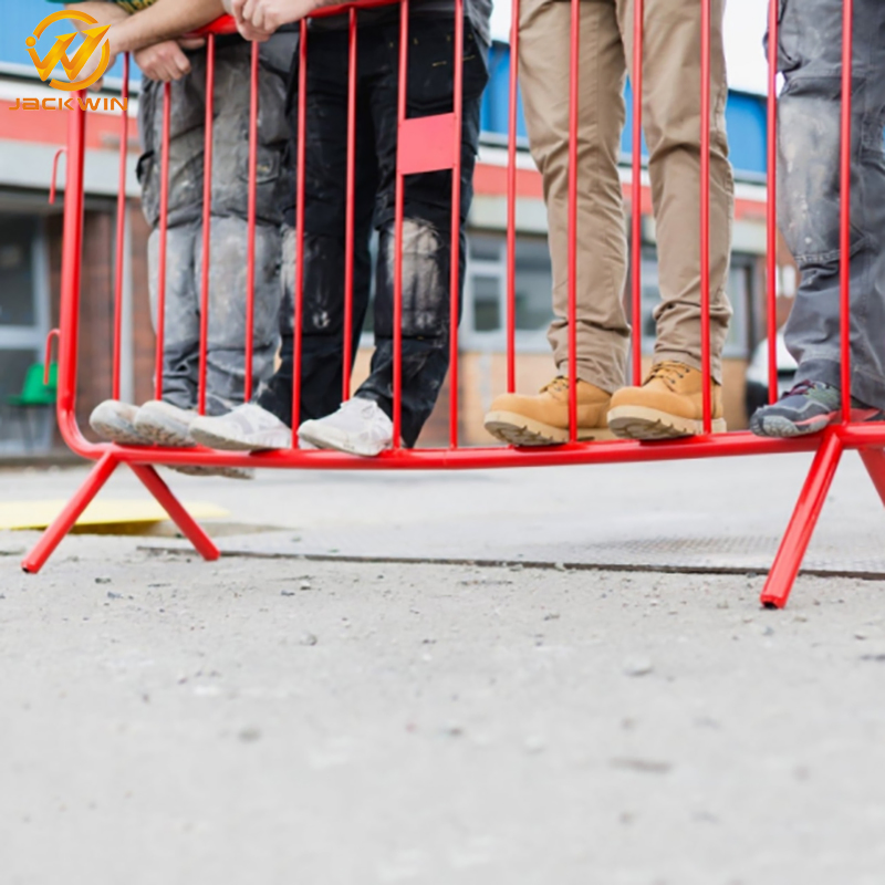 Factory Metal Galvanized and PVC Coated Concert Crowd Control Barrier