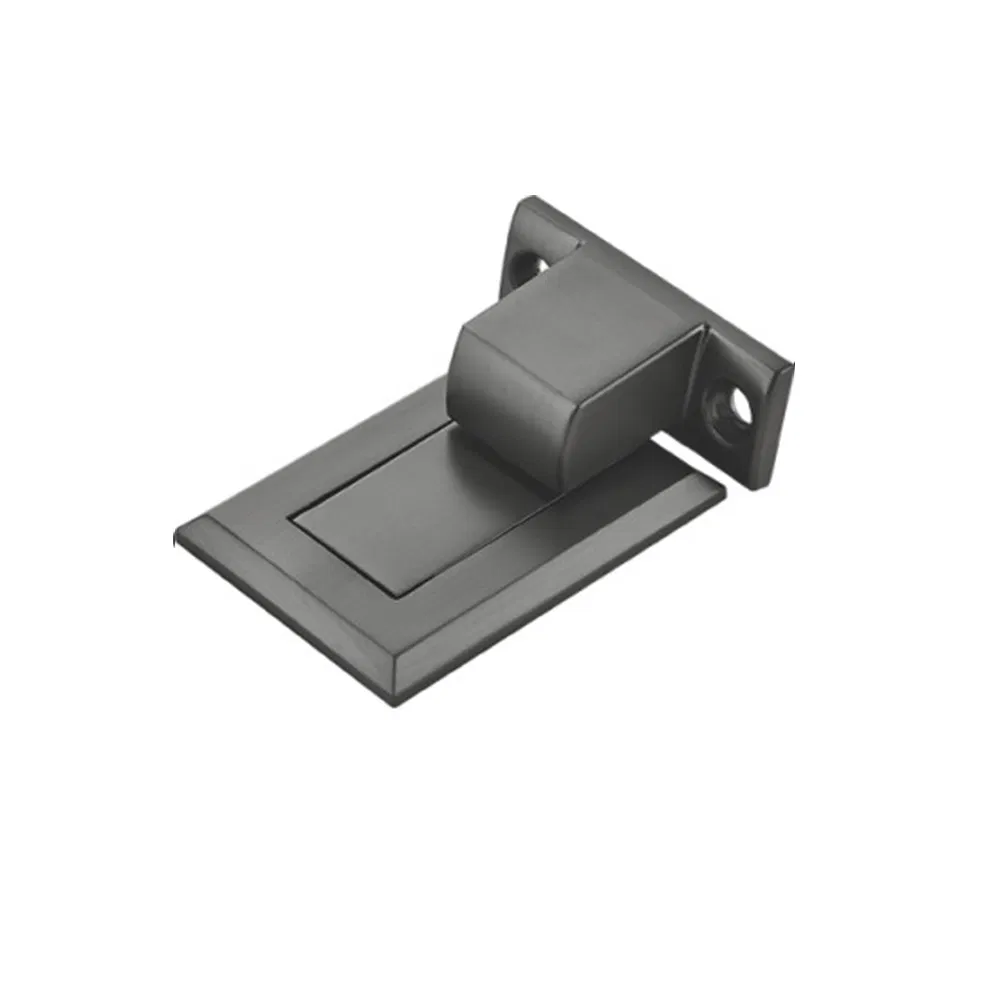 Durable Home Hardware Zinc Alloy Door Holder Stop Floor Mounted Magnet Door Stopper