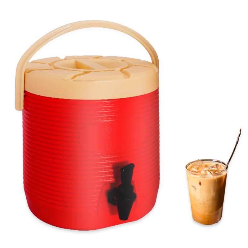 Daosheng 15L Restaurant with Tap Stainless Steel Keep Warm Milk Tea Drink Beverage Juice Dispenser