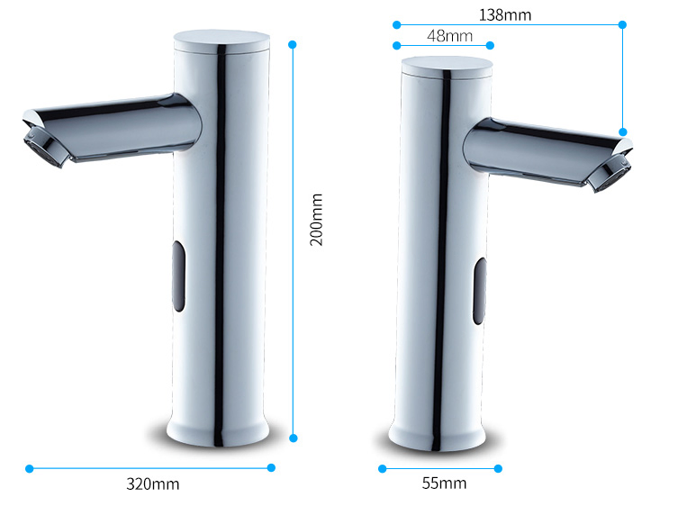 Смеситель автоматический для раковины (модель 6013)