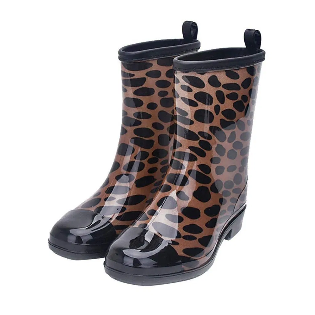 Wholesale PVC High Quality Fashion Waterproof Women Rain Boot Customization