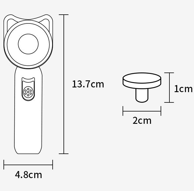 Cartoon Type Portable 5 in 1 Electric Nail Clipper Set Safety Use Baby Nail Trimmer with Light