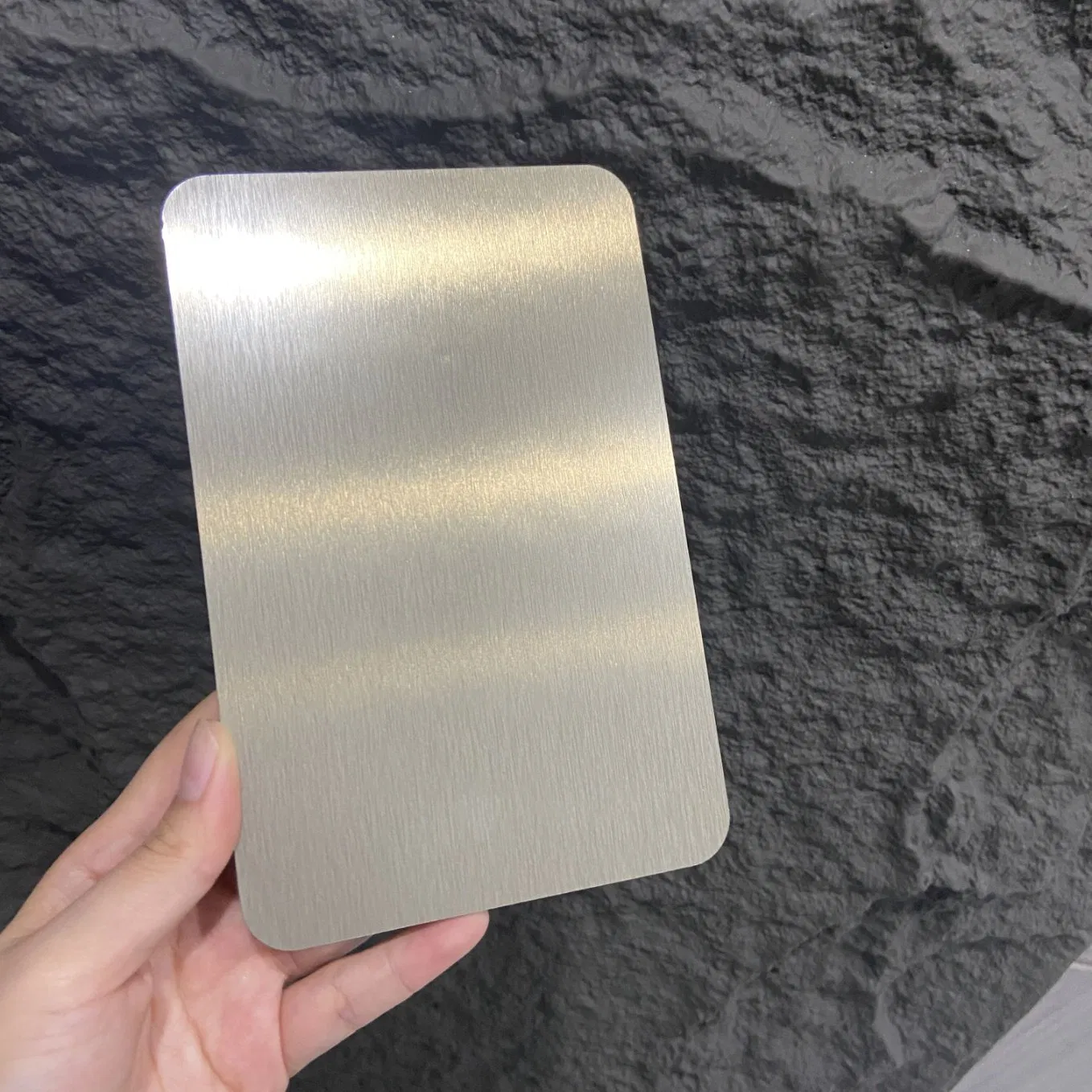 Metal Color Wood Durable Indoor WPC Bamboo Wall Panel Board