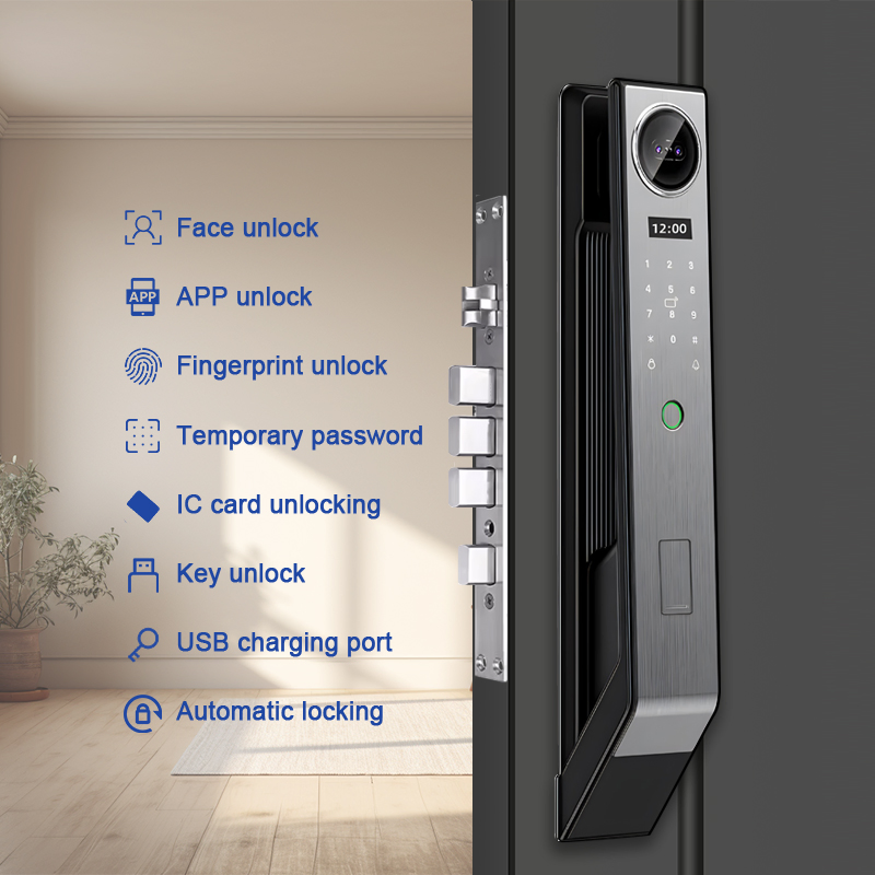 Factory Price Smart Locks Waterproof Fingerprint Recognition Biometric Door Lock