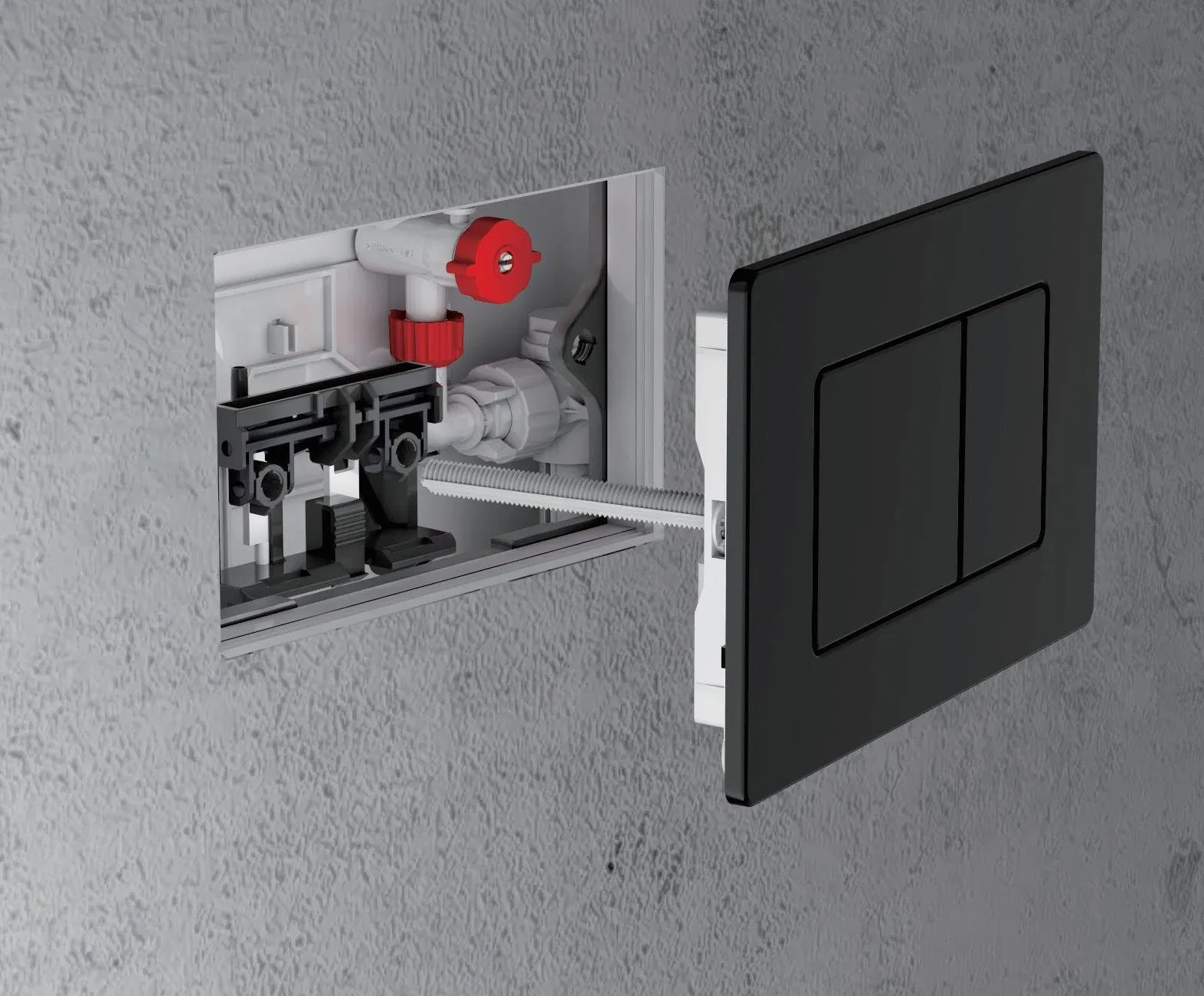 Sanitary Ware in Wall Hidden Toilet Water Tank HDPE Concealed Dual Flush Cistern for Wall Hung Mounted Toilets