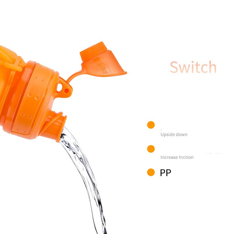 Складная силиконовая бутылка для воды Portable EZ16184