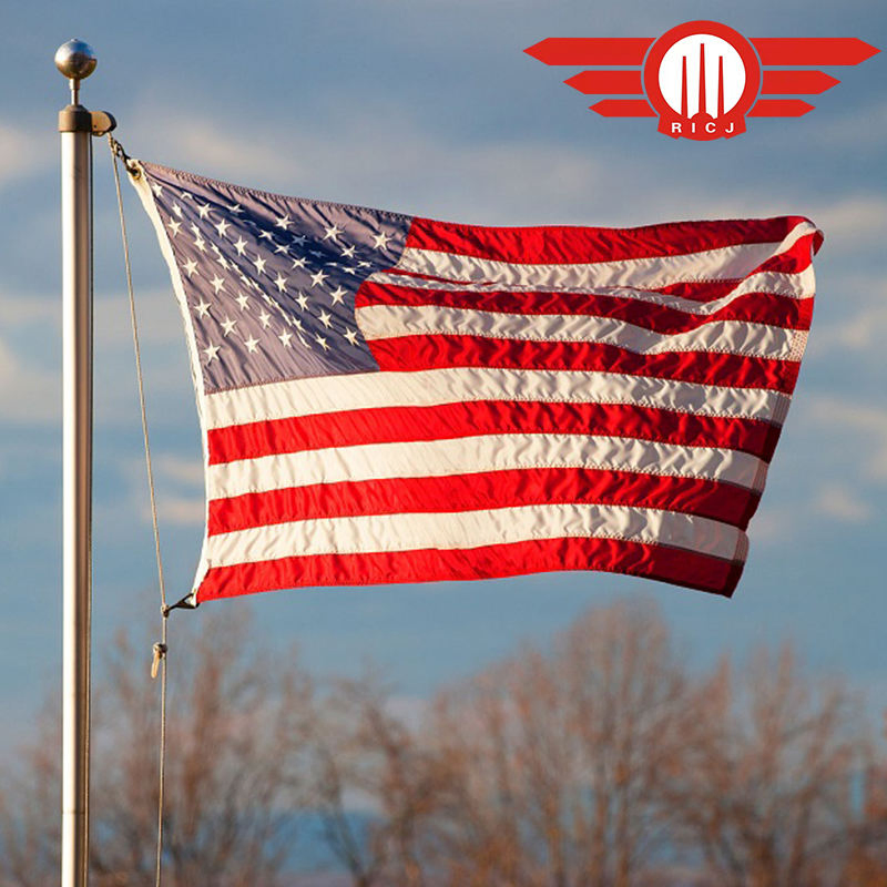 Heavy 20m Aluminum Alloy Flagpole Rope Outdoor Factory Sectional Flag Pole