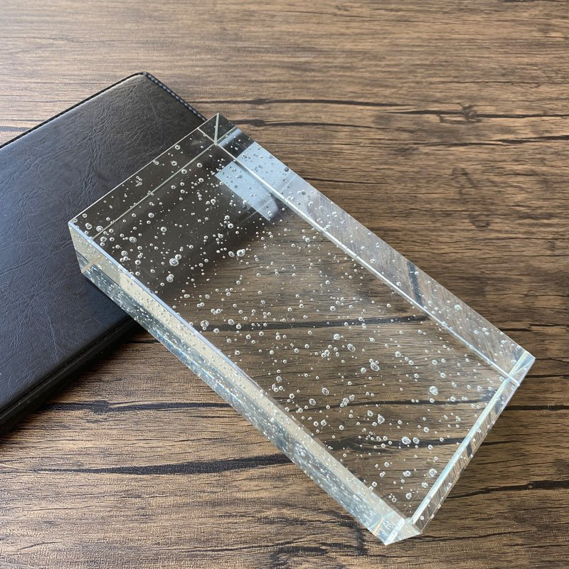 High Quality Direct Clear 190X190X80mm Glass Brick/Block