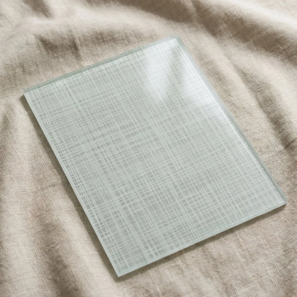4mm Silk Screen Printed Painted Glass