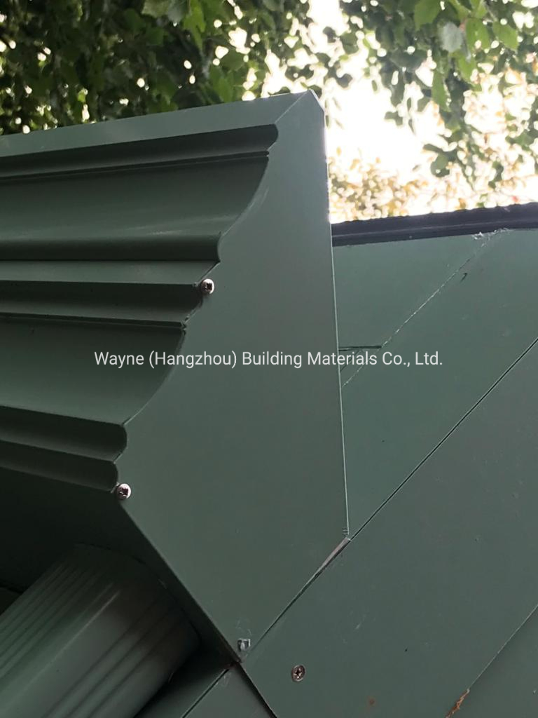 Prefab Green Aluminium Aluminum Glass Sunroom Solarium for SPA House Garden House with Customized Design and Color From 15 Years Professional China Factory