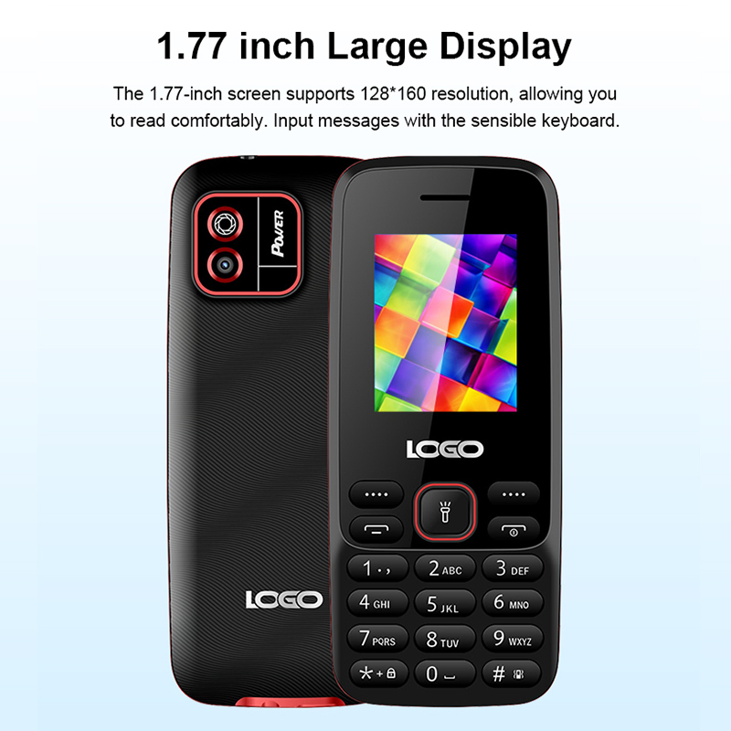 Кнопочный телефон 4G LTE 1.77 дюйма