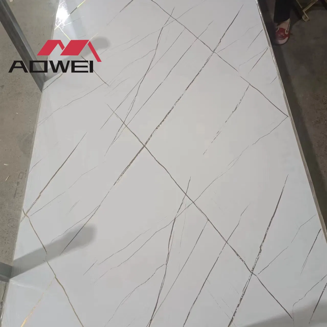 High-Quality Marble Effect PVC Sheets for Home Decor