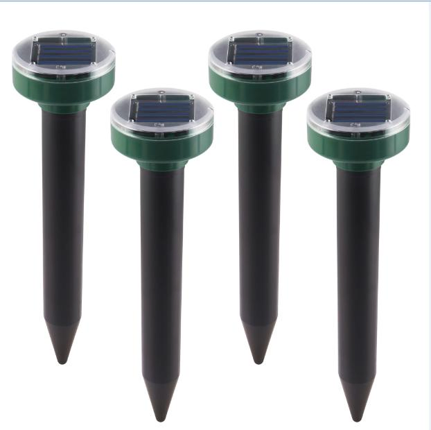 Solar Bird Control Ultrasonic Sounds Repellent Dog Cat Mouse Pest Repeller
