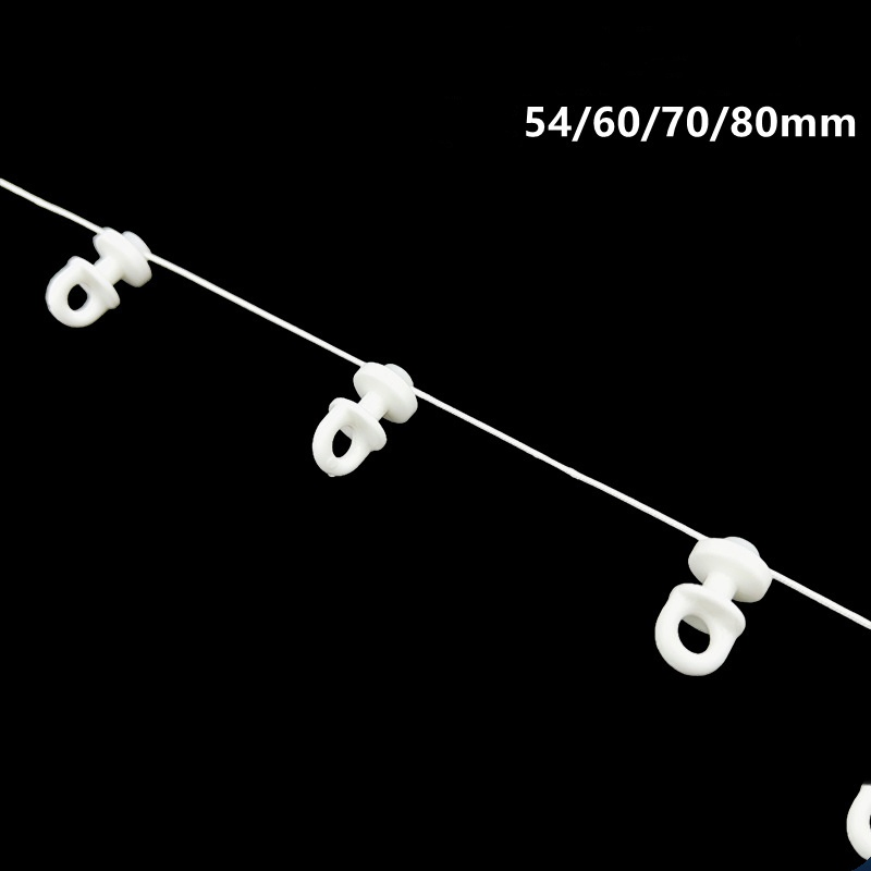 Fixed Distance Line Beads Traditional Curtain Fabric Wave-Shaped Snake-Shaped Curtain Roller Bead Curtain Track Accessories