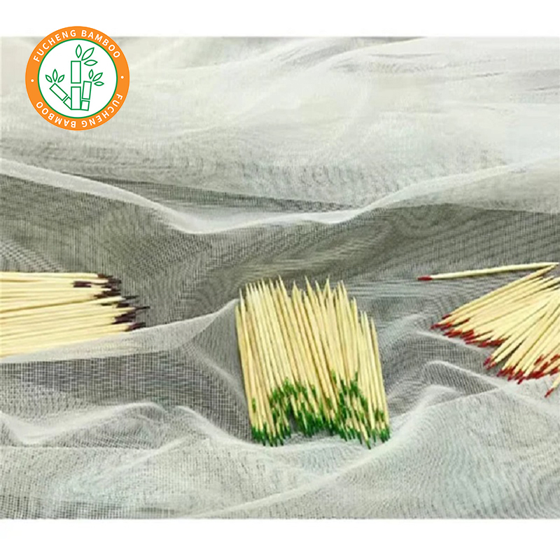 Bamboo Wooden Stainless Steel Toothpick Tool