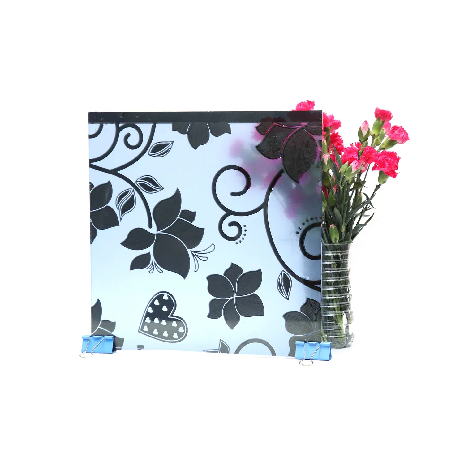 China 3mm 3.5mm 3.8mm 4mm 5mm Acid Etched Decorative Glass for Home Decoration