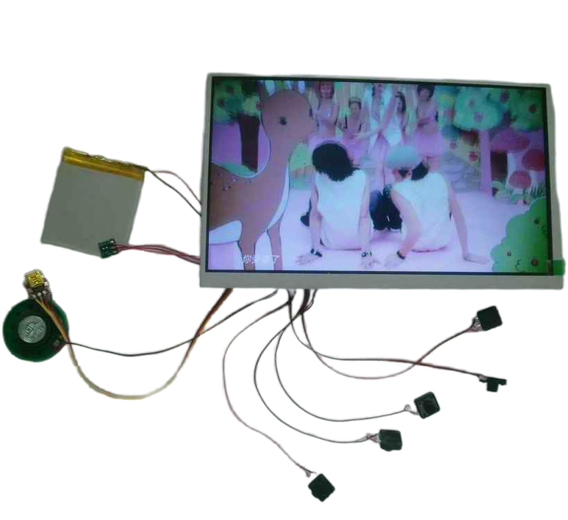 4.3-Inch TFT LCD Display Module for Custom Greeting Cards