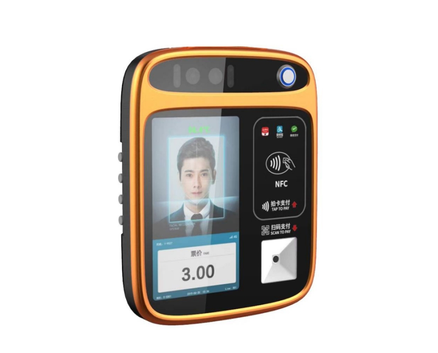 7 Inch Industrial Bus Validator with Multi-Communication Options Facial Validator