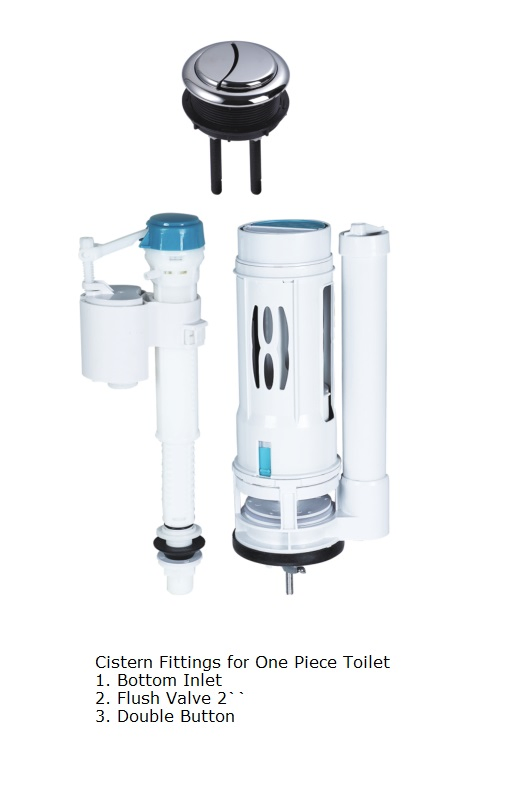 Plumbing Fittings, Flush Mechanism, Cistern Fittings, Tank Accessories, DIY Toilet Tank Parts