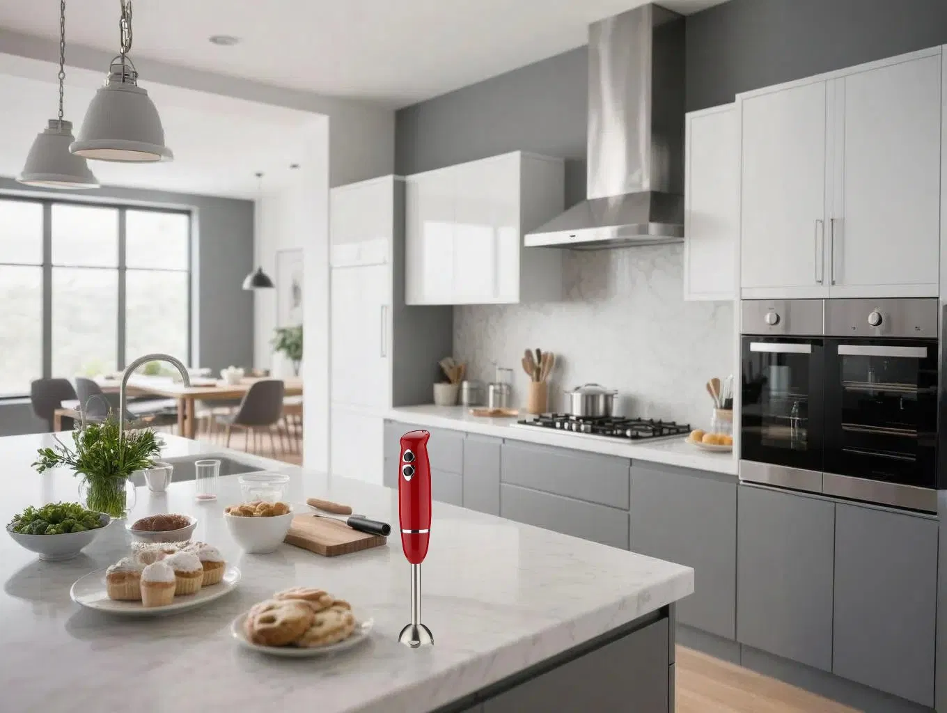 Hand Mixer Quality Baking Commercial Electric Cooking Stick Dripping Emulsification Defoaming Complementary Food