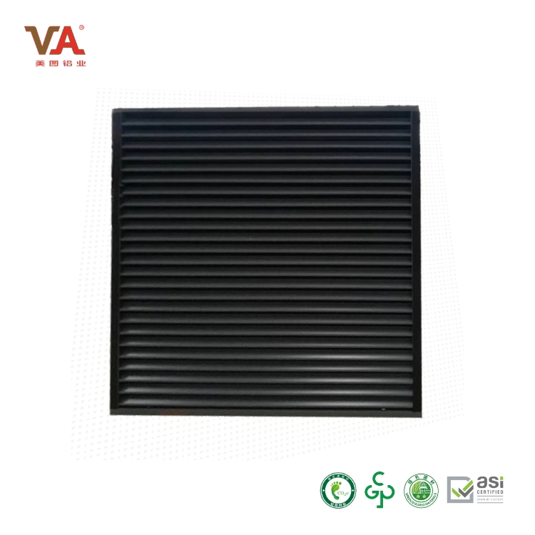 Quiet &amp; Durable Building Exteriors High-Performance PVDF Acoustic Louver