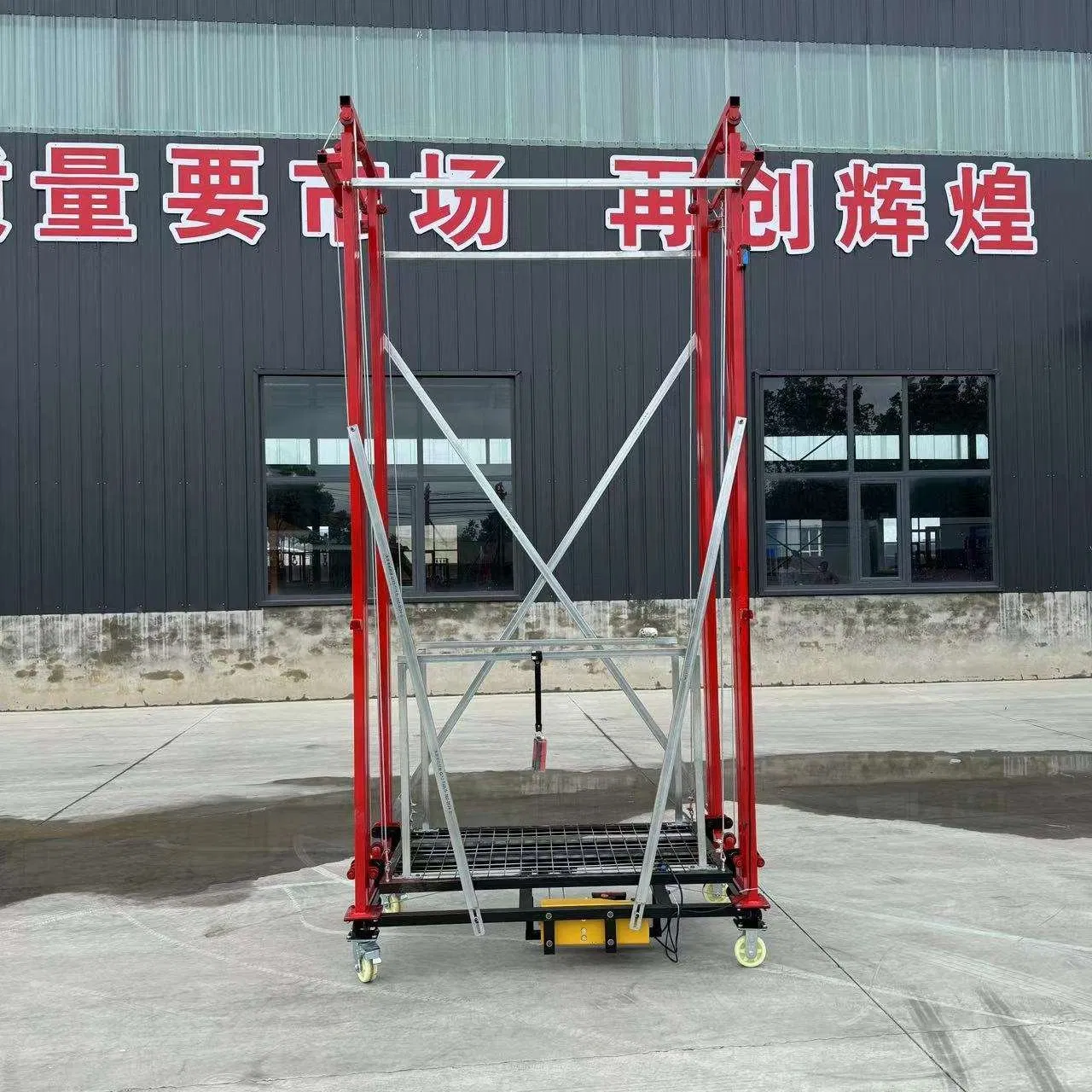 Hot Sale Electric Scaffolding Multi-Level Lifting Platform with 360 Rotationg Wheels Foldable Steel Mobile Liting for Construction Use