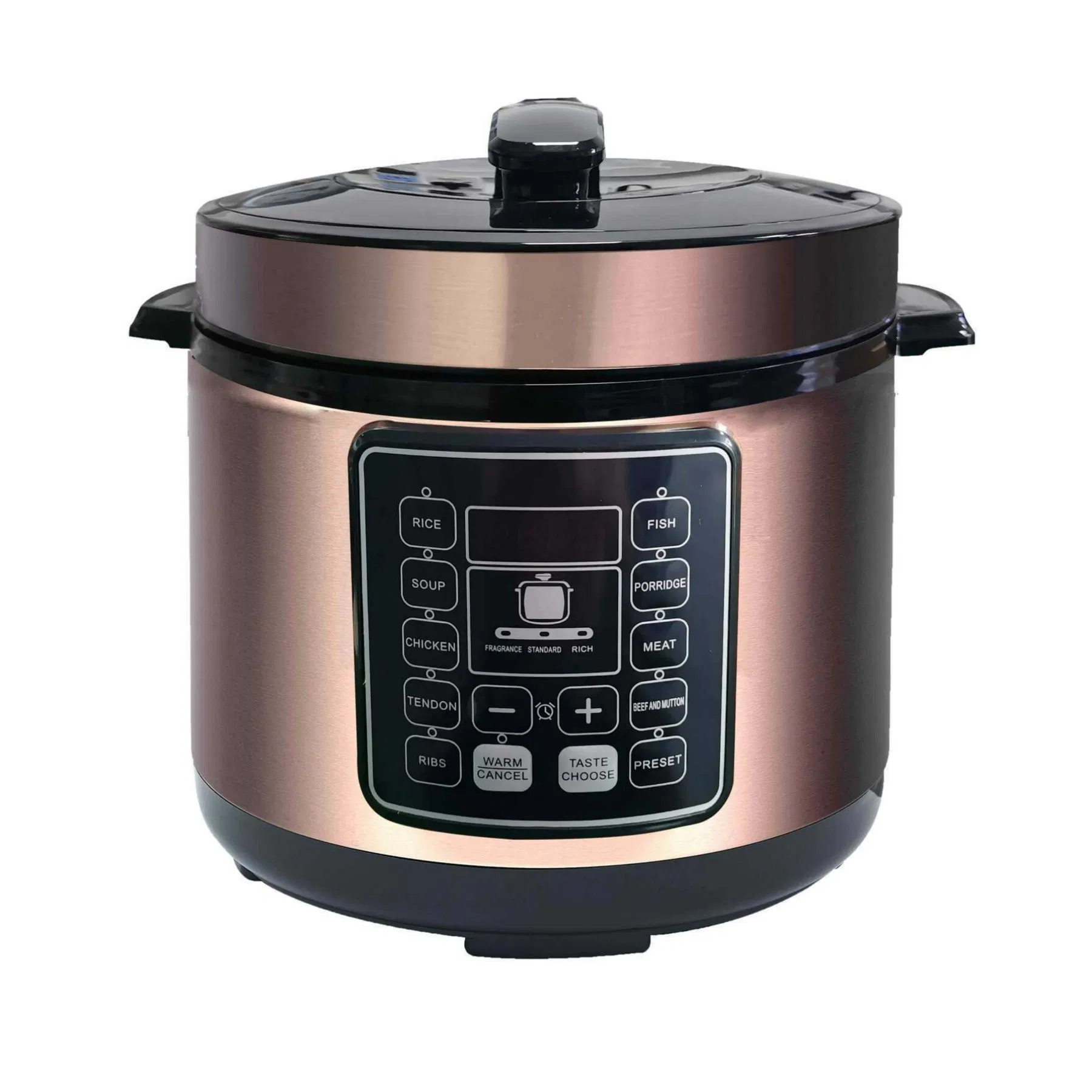 Home Use Electric Pressure Cooker with Smart Control System Non-Stick Inner Pot Easy to Clean