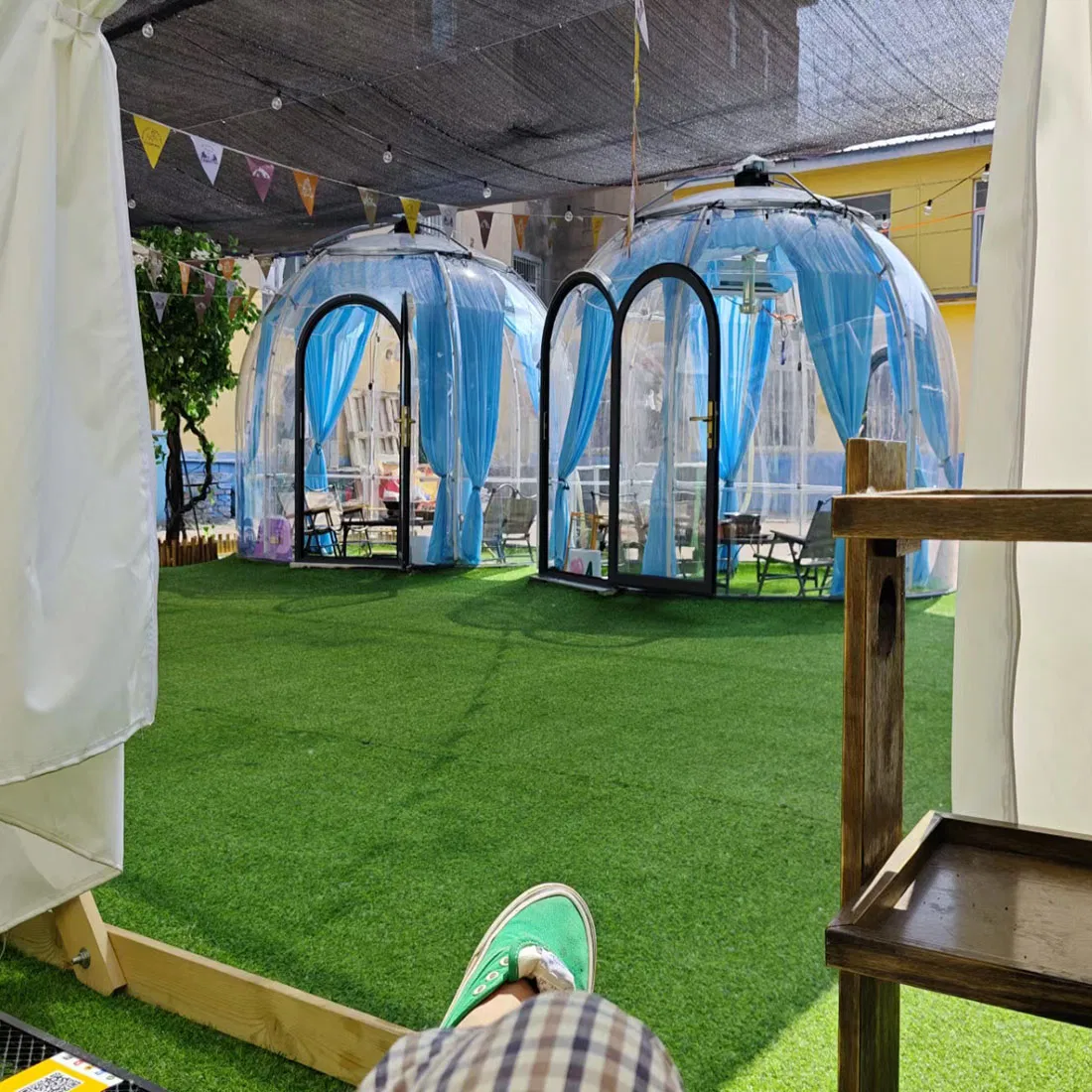 Bubble House Outdoor Camping Exhibition Hotel Dining Scenic Resort Transparent Tent Room