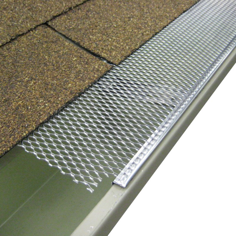 50PCS Box. 013inch Thickness Aluminum Leaf Guard Gutter Guard for Canada